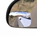 CarFrill Blind Spot Mirror, Rectangle HD Glass Convex Rear View Mirror, Strengthened Adhesive and Upgrade Stick Area | Car, Truck, Van | Pack of 2 (Rectangle)