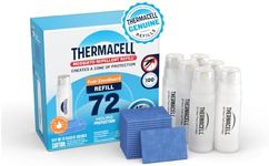 Thermacell Mosquito Repellent Refills; Compatible with Any Fuel-Powered Thermacell Repeller; Highly Effective, Long Lasting, No Spray or Mess; 15 Foot Zone of Mosquito Protection