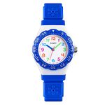 SKMEI Kids Boys Girls Children First Watch Easy to Tell Time Analogue Learning Watch