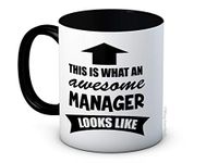 This is What an Awesome Manager Looks Like - Ceramic Coffee Mug