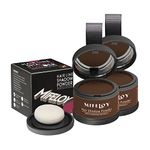 MIFELOY 2 Pack Instantly Shadow Powder for Thinning Grey Hairline, Root Touch Up Powder, Cover Up Hair Color for Grays, Root Coverage for Women Men, Roots Concealer for Beard Line Eyebrow, Dark Brown