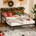 VINGLI Daybed with Trundle Twin, Me