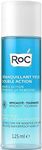 RoC - Double Action Eye Make-Up Remover - Unique Water & Oil Combination - Waterproof Makeup Removal - Effective Eye Cleansing for Sensitive Skin - Minimises Allergy Risks - 125 ml