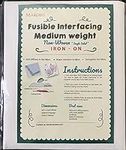 MAROBEE Medium Weight Iron On Fusib