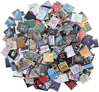 Mini Books for Anxiety Bookshelf, 200 PCS Mini Books Model Without Repetition, DIY Crafting, Dollhouse Decor, Accessories Mini Miniatures Books, Anxiety Bookshelf Mini Books