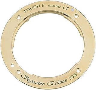 Fotodiox Pro Tough E-Mount - Signature 2015 Gold Edition - Light Tight Replacement Lens Mount for Sony E-Mount Cameras