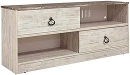 Signature Design by Ashley Willowton TV Stand, Whitewash