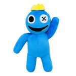 Rainbow Friends Plush Rainbow Friends Night Plush, Best Gift for Boys and Girls for Halloween Thanksgiving and Game Lovers (Blue -2)