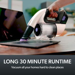 Gtech Multi Platinum Cordless Handheld Vacuum – Lightweight, 30 Min Runtime, Aluminium Reinforced