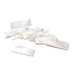 Alnicov 10Pcs Inlay Material White Mother of Pearl Shell Blanks Sheet for Guitar Fingerboard Parts 36x12x1mm