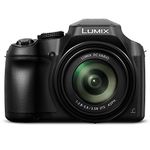 Panasonic DCFZ80K 18 Digital Camera with 60x Optical Image Stabilized Zoom with 3" LCD, Black