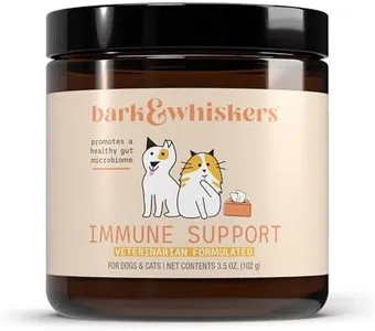 Dr. Mercola, Bark & Whiskers, Immune Support for Cats and Dogs, 3.5 oz. (102 g), Supports Liver and Digestive Health, with Bovine Colostrum, Non GMO, Soy-Fre