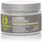 Design Essentials Natural Almond & Avocado Wash Day Deep Moisture Masque, 12 Ounce