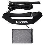 Hikeen Swimming Training Belt 4M Swimming Tether Swim in Place Harness Stationary Swimming Aquatic Resistance Belt