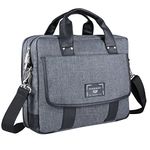 Chrono Grey Compact Tote Messenger Bag Briefcase for Microsoft Surface Book, Surface Pro Series 12 13.5