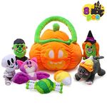 JOYIN Baby Pumpkin Halloween Playset for Halloween theme decoration school classroom supply, party favor supplies Goodie Bags stuffers fillers, toy and prizes teacher treats gifts