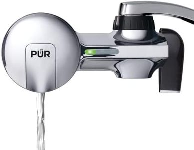 (Chrome) - PUR PFM400H Chrome Horizontal Faucet Mount with 1 Mineral Clear Filter