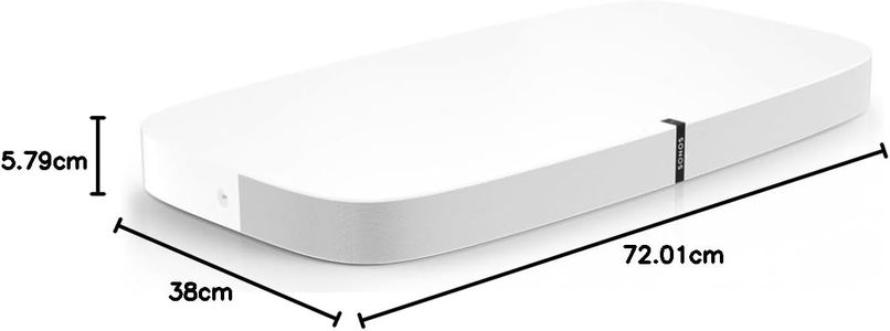 Sonos PLAYBASE Wireless Sound Base – White