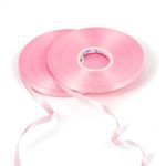 50m x 2 Rolls Baby Pink Ribbon for Balloons Curling Ribbon Balloons Ribbon, Balloons String Ribbon for Gift Wrapping Christmas Birthday Crafts Wedding Party Balloons Decoration Ribbon Pink 5mm