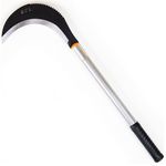 Armory Replicas - Swift Means Outdoor Brush Clearing Sickle - Home Yard Lawn Improvement Maintenance Tool for Brush Clearing - w/Spine Jimping & Textured Handle