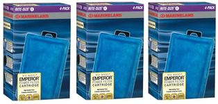 Marineland Rite-Size Cartridge E -12 Total Cartridges (3 Packs with 4 per Pack)