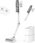 JONR VC08 Pro Cordless Vacuum Cleaner with Auto-Empty Station Powerful Suction, 2.5L Large Dust Bag, 3 in 1 Clean Staion, Rechargeable, Stick Vacuum for Pet Hair, Carpets & Hardfloor
