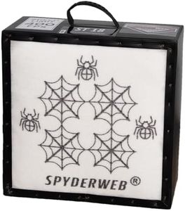 SpyderWeb ST18-Archery Targets for Backyard Crossbow Targets 400 fps-Self- Healing Spylar Mesh-Field Tip Only-Easy Arrow Pull-Built Tough-Built to Last-Made in USA