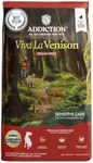Addiction Viva La Venison Premium Grain-Free Dry Dog Food - Single Protein & Novel Meat with Probiotics - No Chicken, Beef, or Turkey - Ideal for All Dogs & Puppies 20lb