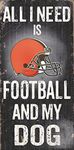 Fan Creations N0640-CLE: Cleveland Browns Football and My Dog Sign