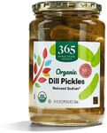 365 by Whole Foods Market, Organic Dill Pickles Reduced Sodium, 24 Fl Oz