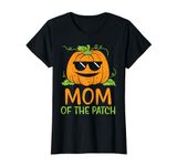 Pumpkin Mom Of The Patch Halloween Family Mommy Mama Women T-Shirt