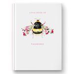 Lola Design - A6 Internet Password Book, Botanical Bee Design - Store up to 100 Passwords, Planners & Organisers - Gift for Birthdays - Hardcover Notebook - 52 Pages