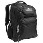 Ogio 411069-BLACK Business Excelsior 17" Laptop Backpack/Rucksack, Black/Silver