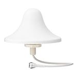 Queen.Y Band Dome Ceiling Antenna, High-Gain 5 dBi Ceiling Antenna 800-2500MHz Phone Signal Extender Indoor Ceiling Antenna