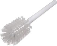 Carlisle FoodService Products Plastic Household Dish Brush, Dish Brush, Dish Scrub Brush for Cleaning, 11 Inches, White, (Pack of 6)