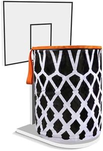 VSSOLO Trash Can Basketball Hoop Suit,Collapsible Basketball Trash Can, Simulate a Real Basketball Net Trash Can, Hoop Wastebasket Trash Can for Room, Kitchen, Bedroom,Office,Outdoor Party,Gym