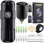 Dragonhawk S8 Tattoo Kit Tattoo Maschine Set Wireless Battery Pen Maschine Rotary Tattoo Motor Pen with cartridges for tattoo artists