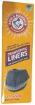 Arm & Hammer Drawstring Liners For Jumbo Cat Litter Pans, Jumbo, White, Pack of 8