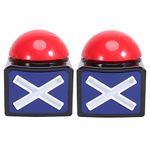 2Pcs Game Buzzer, Alarm Buttons with Sound and Light Red Game Buzzers Funny Quiz Contest Answer Button Game Show Party Props for Kids Adult Family Feud Game