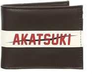 Akatsuki PU Applique Nylon and PU Bifold Naruto Wallet