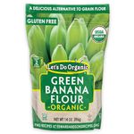 Let's Do … Organic Green Banana Flour, 14 Oz Resealable Bag, 14 Ounces