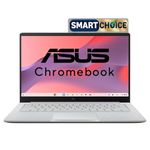 ASUS Chromebook CX1405 (2026), Smartchoice,Intel N50 Processor, Intel UHD iGPU, 8GB RAM, 128GB SSD, FHD, 14" (35.5 cm), Chrome OS, Pure Grey, 1.39 Kg, CX1405CTA-S60622, 42WHrs, Thin & Light Laptop