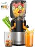 Godspeeds Juicer Machines with 5.8" Large Feed Chute, Slow Masticating Cold Press Juicer for Whole Fruits & Vegetables, Easy to Clean Design, High Juice Yield Home Juicer for Daily Wellness