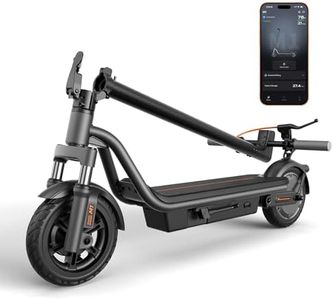 AOTOS M1 Electric Scooter for Adults, 20 MPH Speed & 28 Miles Long Range, 550W Peak Motor, 8.5" Solid Tires Commuter Electric Scooter with Dual Suspension & App Control, UL 2272 Certified