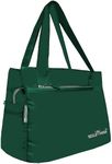 WILD MODA Women Womania Shoulder And Tote Bag For Ladies (Green)