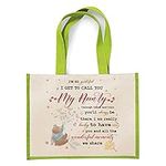 Mother's Day Gift, I'M So Greatful To Call You My Nanny, Gift For Women, Lady Gift For Birthday Reusable Bag, Shopping Bag, Canvas Jute Bag. (Apple Green, Nanny)