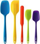 5PCS Silicone Rubber Spatula Set, V