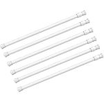 6 Pack Spring Tension Curtain Rod A