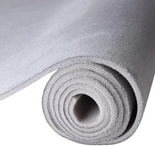 Gray Suede Headliner Fabric Repair Micro-Suede Headliner Material with Foam Backing Replacement for Car Headliner,RV,SUV,DIY Home Project (Gray, 40inchx60inch)