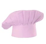 Hyzrz Chef Hat Adult Adjustable Elastic Baker Kitchen Cooking Chef Cap (Pink)